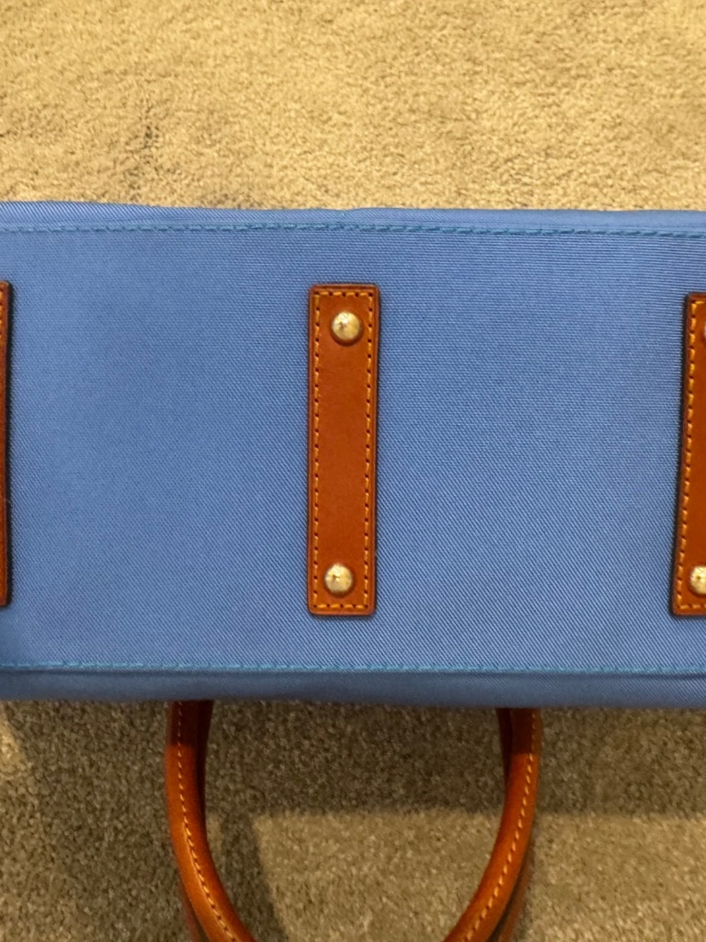 Dooney & Burke Large Nylon Satchel - Picture 3 of 6